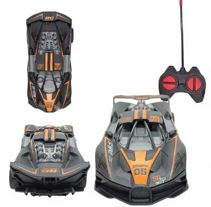 Blue RC Car for Kids with Electric Drive